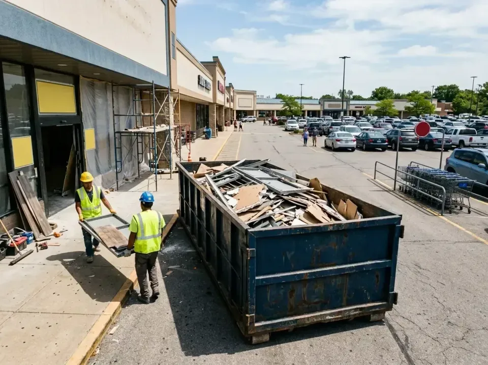 retail-store-renovation-debris-003 — frequently asked questions, Roll-off Dumpster Rentals in Kewanee, IL